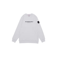 W.Essentiels Ajaccio Crewneck White Blanc