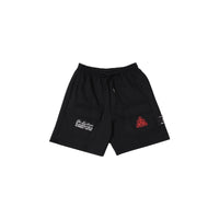 W.Essentiéls x Alter ego Runes Cargo Short Pants Noir Black