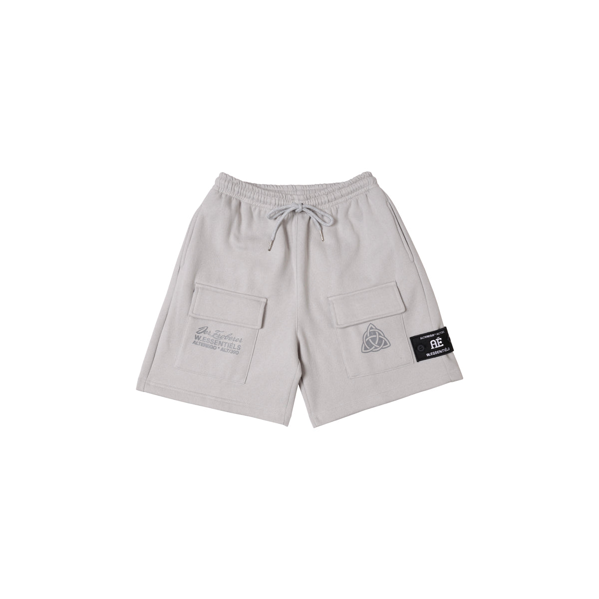 W.Essentiéls x Alter ego Runes Cargo Short Pants Asphalt