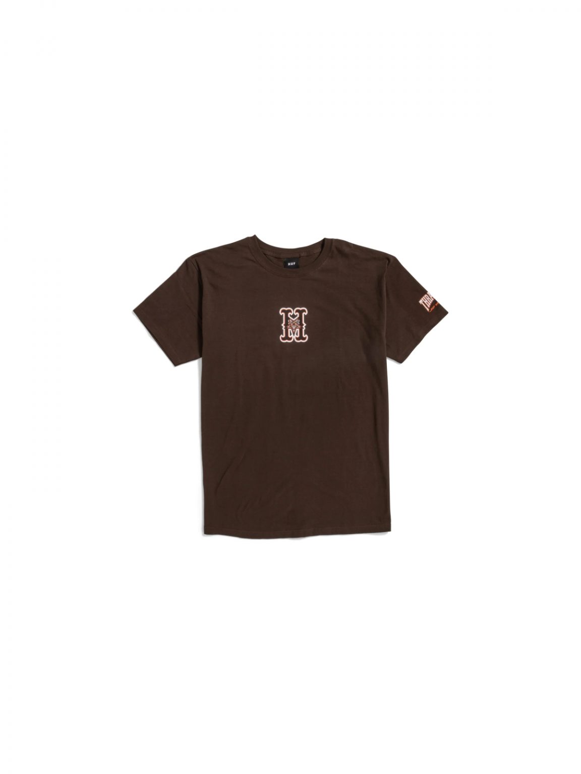 HUF x Thrasher Sunnydale S/S Tee Chocolate