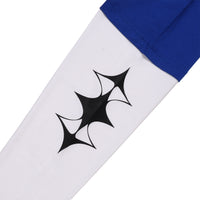 Wormhole Hot and Cold Long Sleve Tee Royal/White