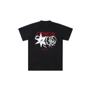 Wormhole Stars & Luv Tee black