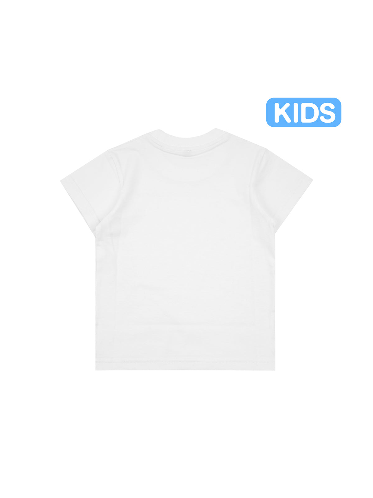 W.Essentiels Kids Boxy Cut Tee Logo White