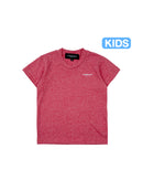 W.Essentiels Kids Boxy Cut Tee Logo Shattered Red