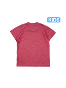 W.Essentiels Kids Boxy Cut Tee Logo Shattered Red