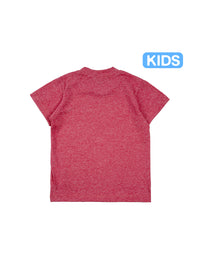 W.Essentiels Kids Boxy Cut Tee Logo Shattered Red