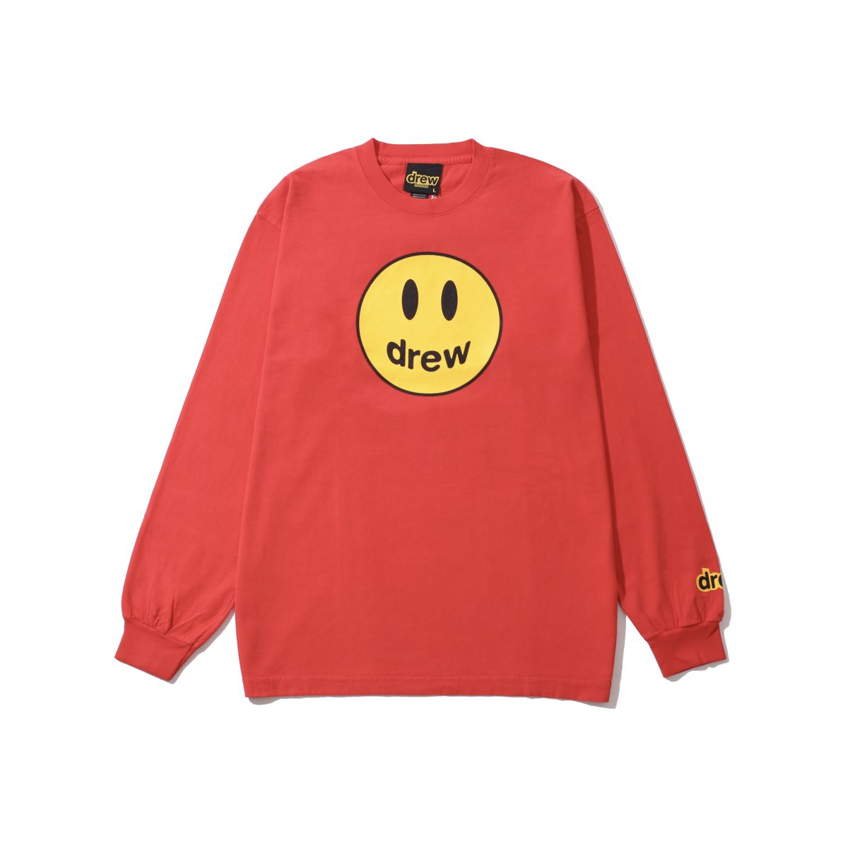 Drew House Mascot L/S Tee Red