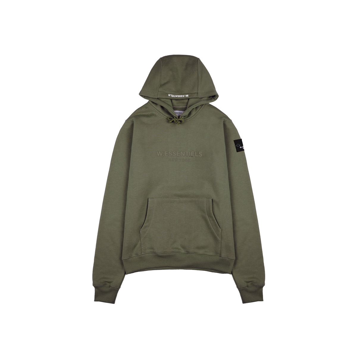 W.Essentiels Ecume Monopack Oversize Hoodie Olive