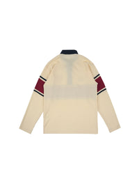 W.Essentiels Aek Arnhaim L/S Polo Bone