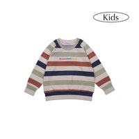 W.Essentiels Kids Avoine Sweater Crewneck Stripes Tricolor