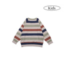 W.Essentiels Kids Avoine Sweater Crewneck Stripes Tricolor