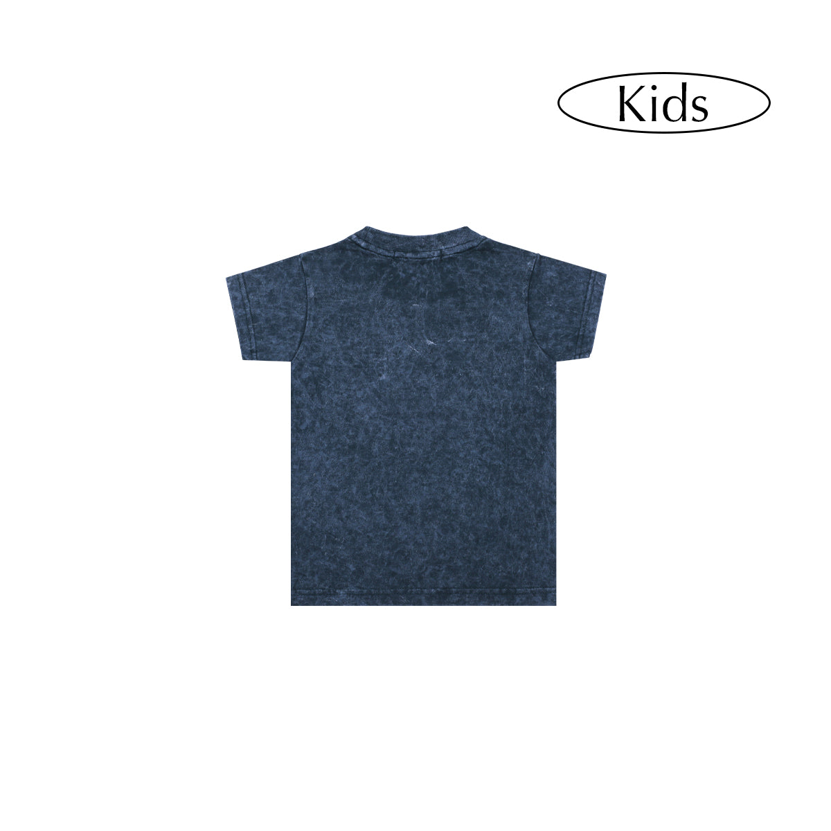 W.Essentiels Kids Treshold Ref-2126 Acid Wash Tee Angelo Azzuro (Blue)