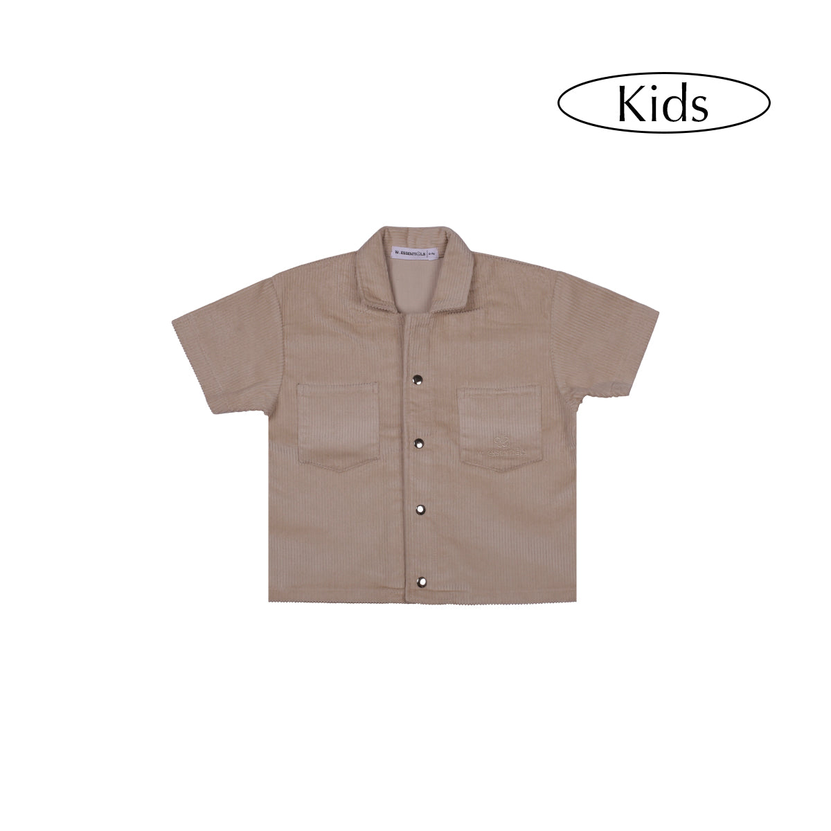 W.Essentiels Kids Cipriano Corduroy Workshirt Khaki