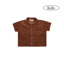 W.Essentiels Kids Cipriano Corduroy Workshirt Walnut