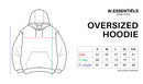 W.Essentiels Hoodie Ecume Oversize Cocktail Royale Washed Green