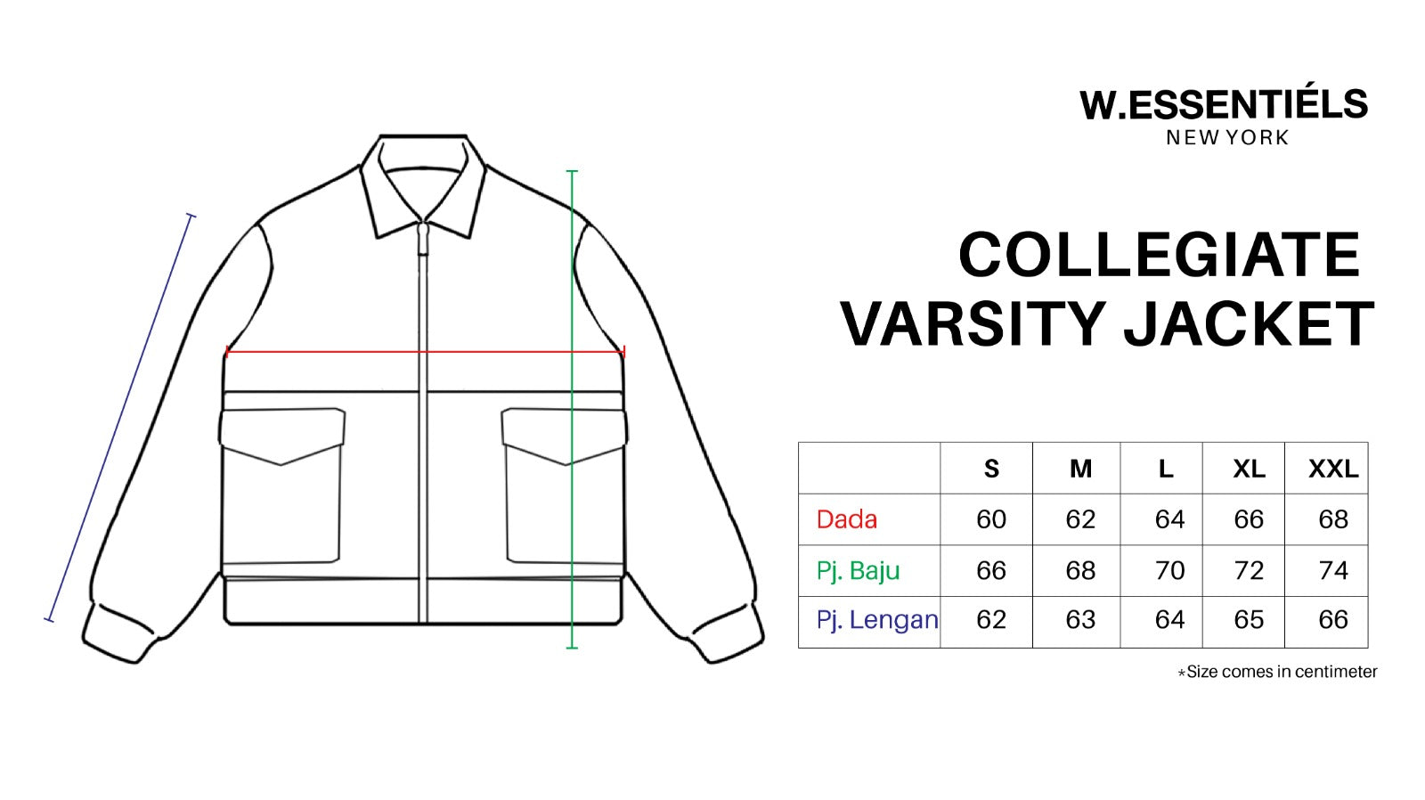 Hellokitty & W.Essentiels Kitty Fifty Collegiate Varsity Jacket Red/Sand