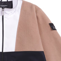 W.Essentiels Nordhelle Sherpa Jacket Walnut/Black/White