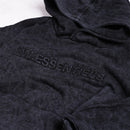 W.Essentiels Label Bleu Affinity Ref-7326 Hoodie Acid Wash Imperial Cherry Stout (Black)