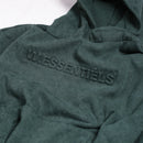 W.Essentiels Label Bleu Affinity Ref-7326 Hoodie Acid Wash Emerald Isle (Forest Green Base)