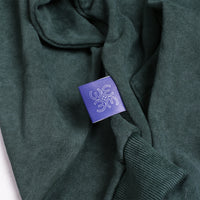 W.Essentiels Label Bleu Affinity Ref-7326 Hoodie Acid Wash Emerald Isle (Forest Green Base)