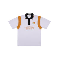 W.Essentiels x One Piece Thousand Sunny Rugby Shirt White/Orange