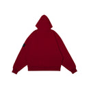 W.Essentiels x One Piece Yonkou Monkey D. Luffy Oversize Hoodie Dark Ceglie Maroon