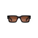 Wormhole Kacamata Eyewear Genesis F03 Sunglasses Black/Brown