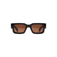 Wormhole Kacamata Eyewear Genesis F03 Sunglasses Black/Brown