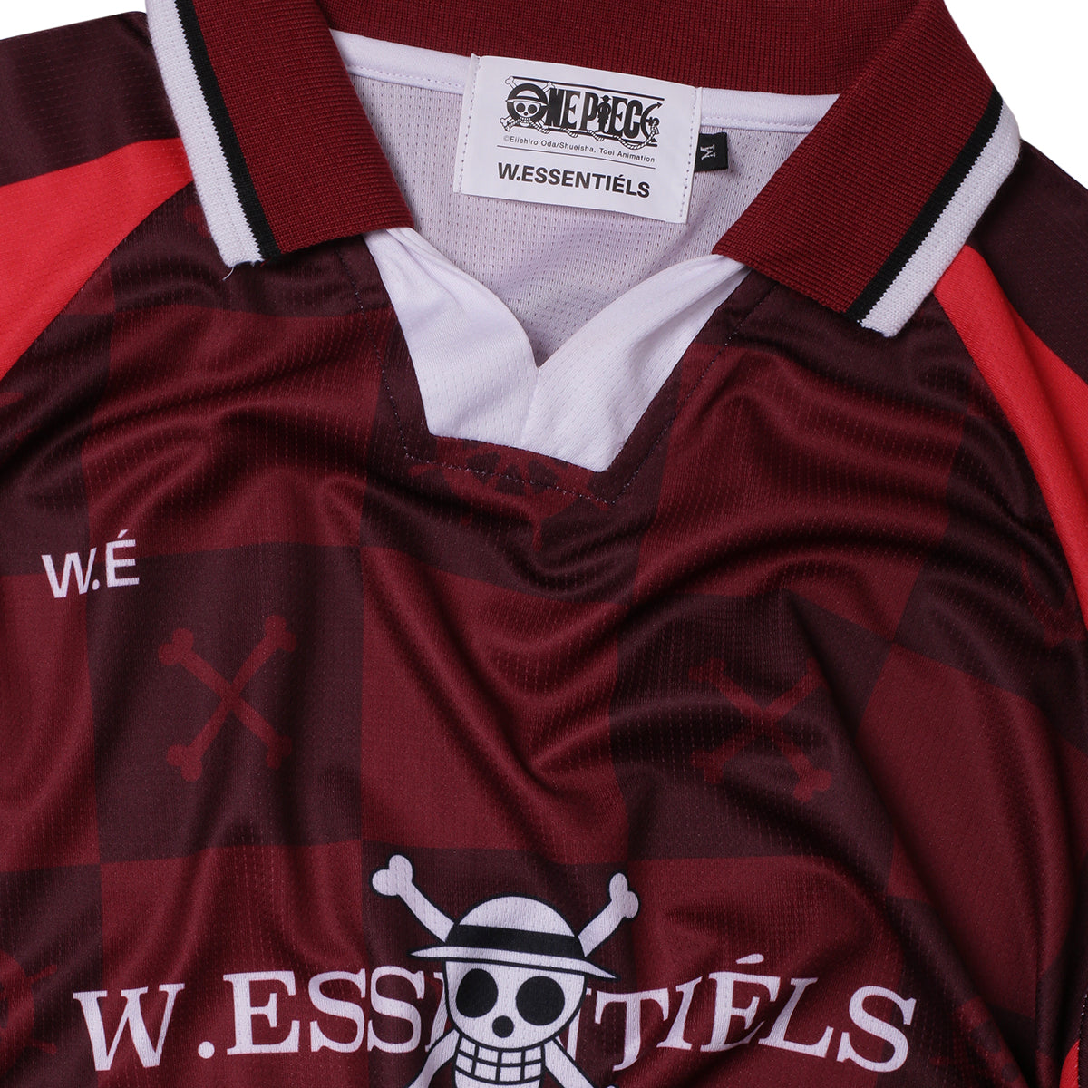 W.Essentiels x One Piece AC Strawhat Away Jersey Maroon