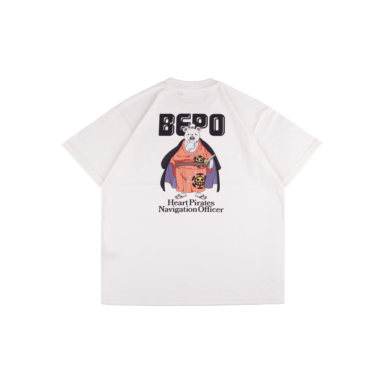 W.Essentiels X One Piece Bepo Boxy Cut T-Shirt White