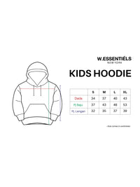 W.Essentiels Ecume Oversize Hoodie Kids Forest Green