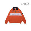 W.Essentiels x One Piece Kids Nami Half Zip Polo Jacket Orange