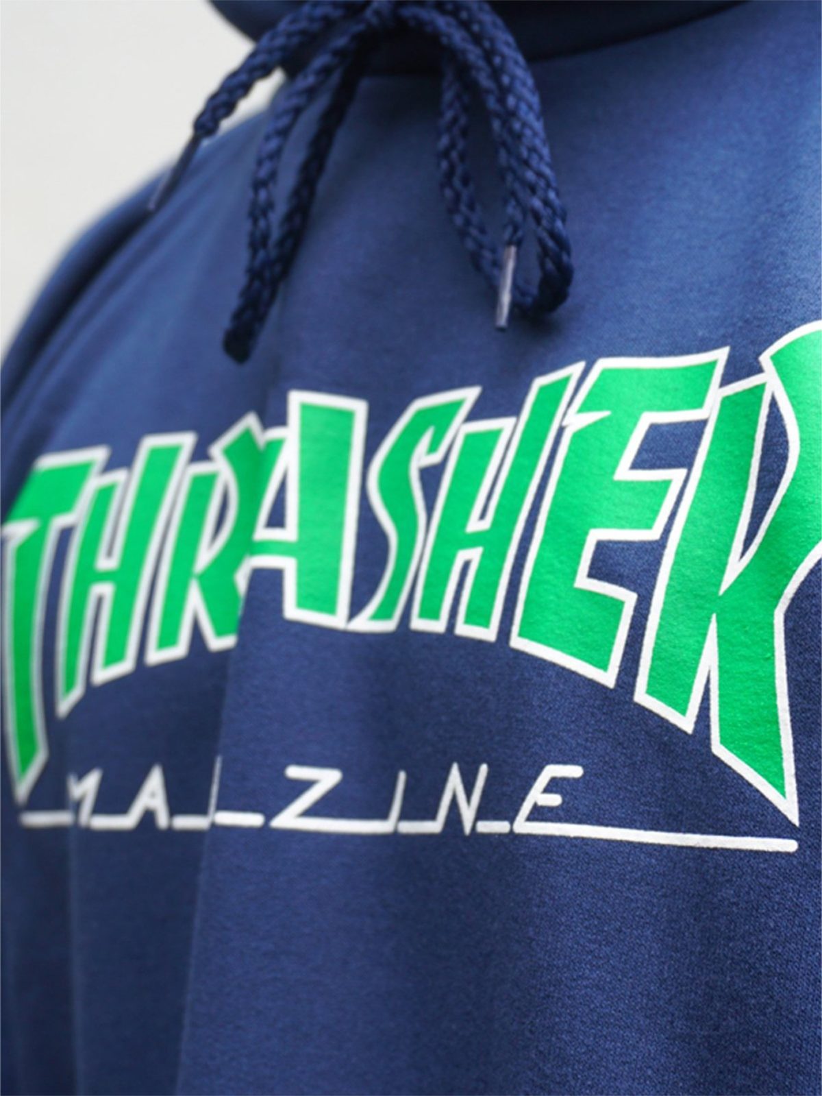 Thrasher Outline Hoodie Navy