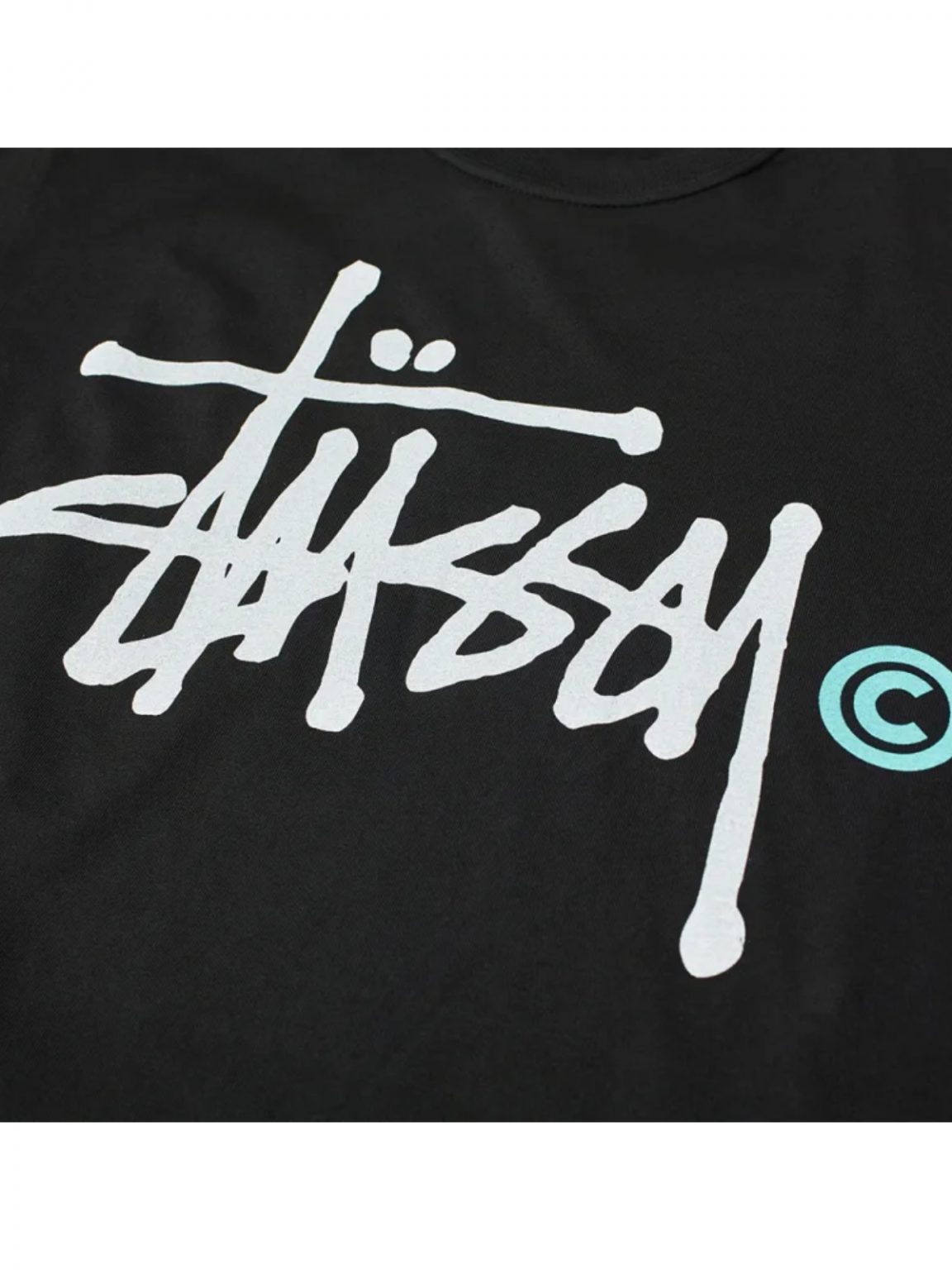 Stussy Basic Logo PD Tee Black