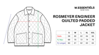 W.Essentiels Rosemeyer Engineer Quilted Padded Jacket Military Green