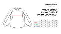 W.Essentiels VfL Weimar Player Issue Warmup Sweater Black/Verde