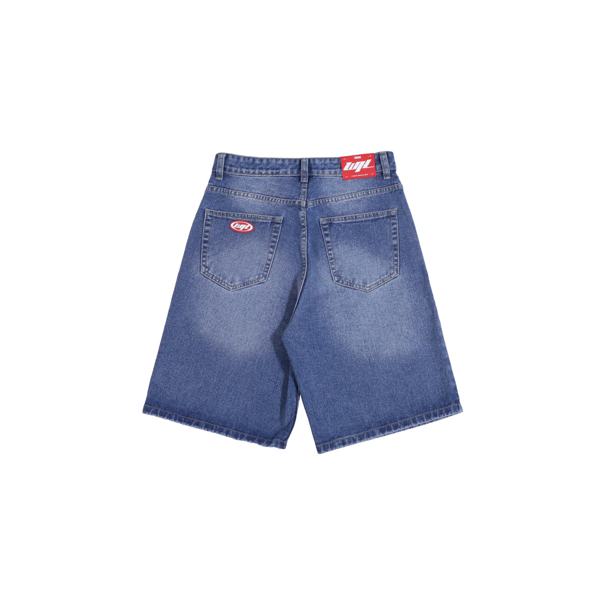 Wormhole Type 33 Jortz Washed Denim Shorts