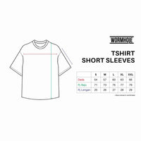 Wormhole Never Left Short Sleeve Tee White