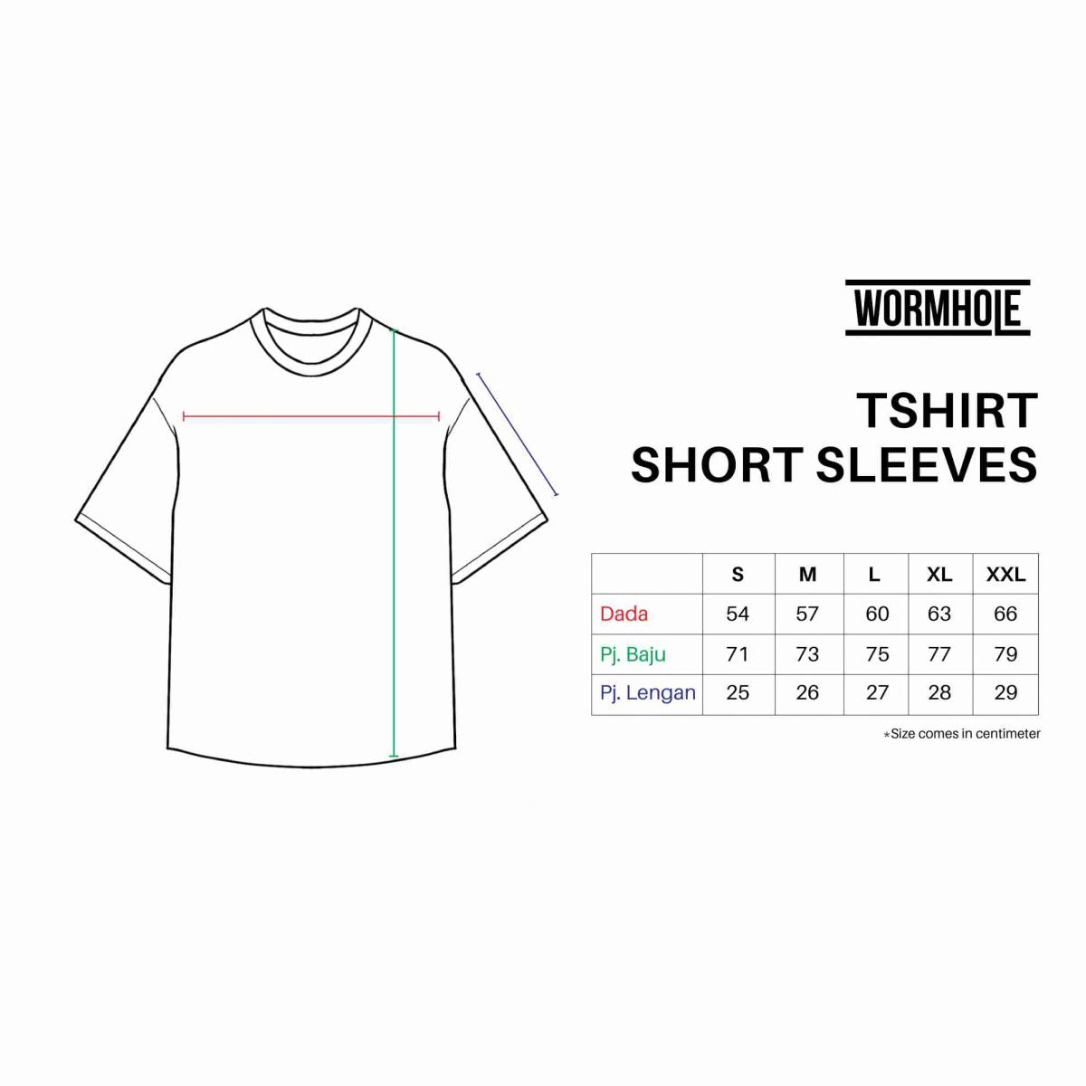 Wormhole Dark Steel Logo Short Sleeve Tee Black