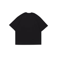 Wormhole Dark Steel Logo Short Sleeve Tee Black