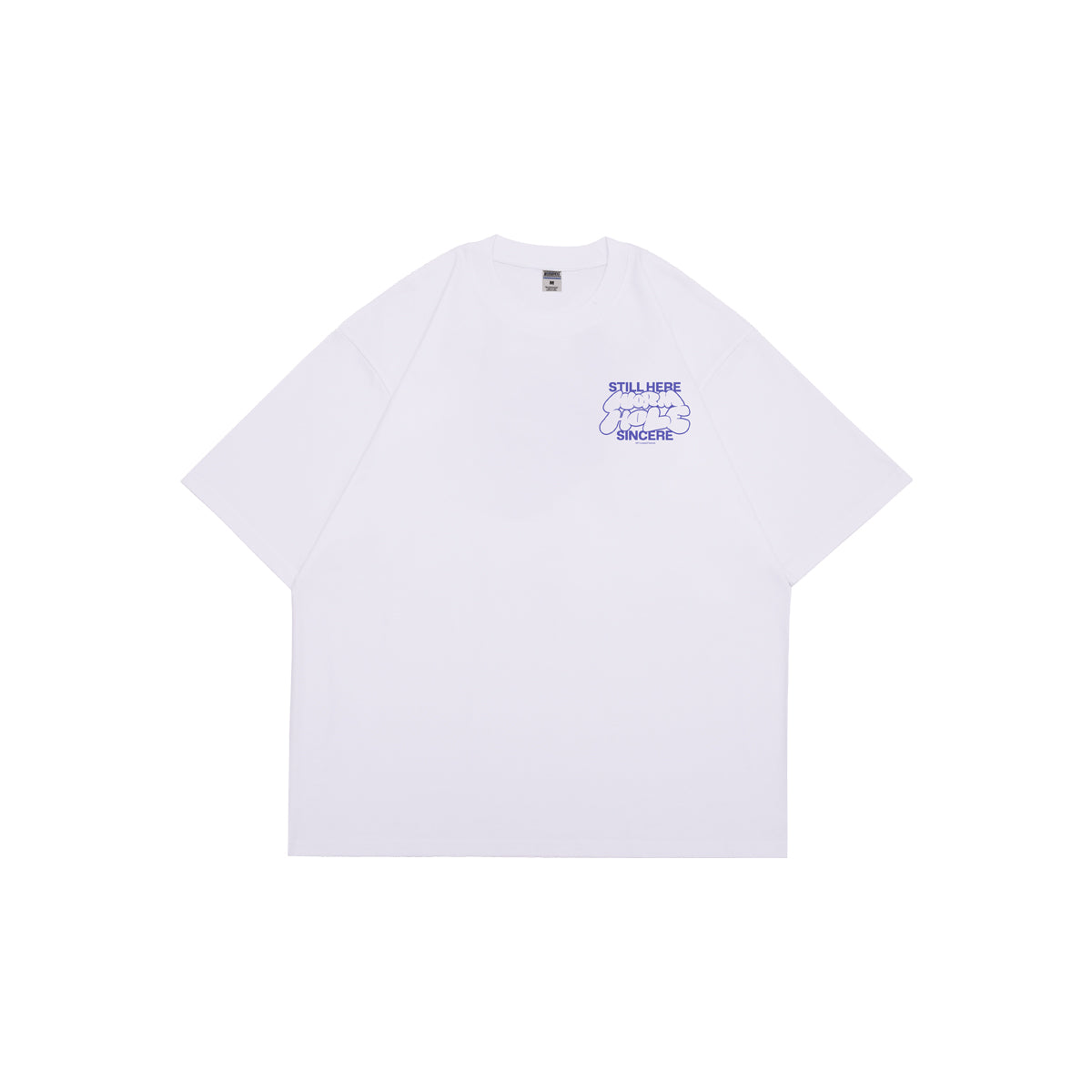 Wormhole Never Left Short Sleeve Tee White