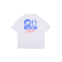 Wormhole Waltz and Swing Short Sleeve Tee White