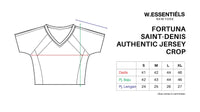 W.Essentiels x Aurelia Vizal Fortuna Saint-Denis Authentic Crop Jersey