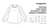 W.Essentiels x Aurelia Vizal Fortuna Saint-Denis Warmup Crewneck Sweater