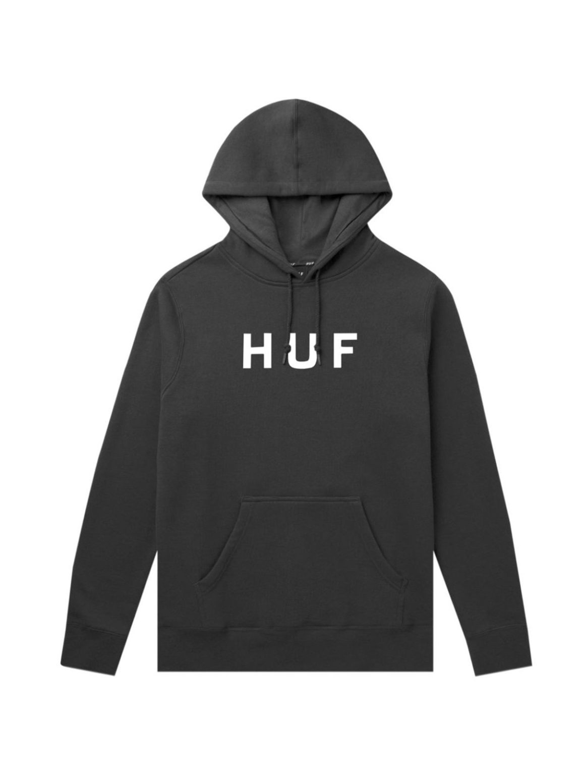 HUF Essentials OG Logo P/O Hoodie Black