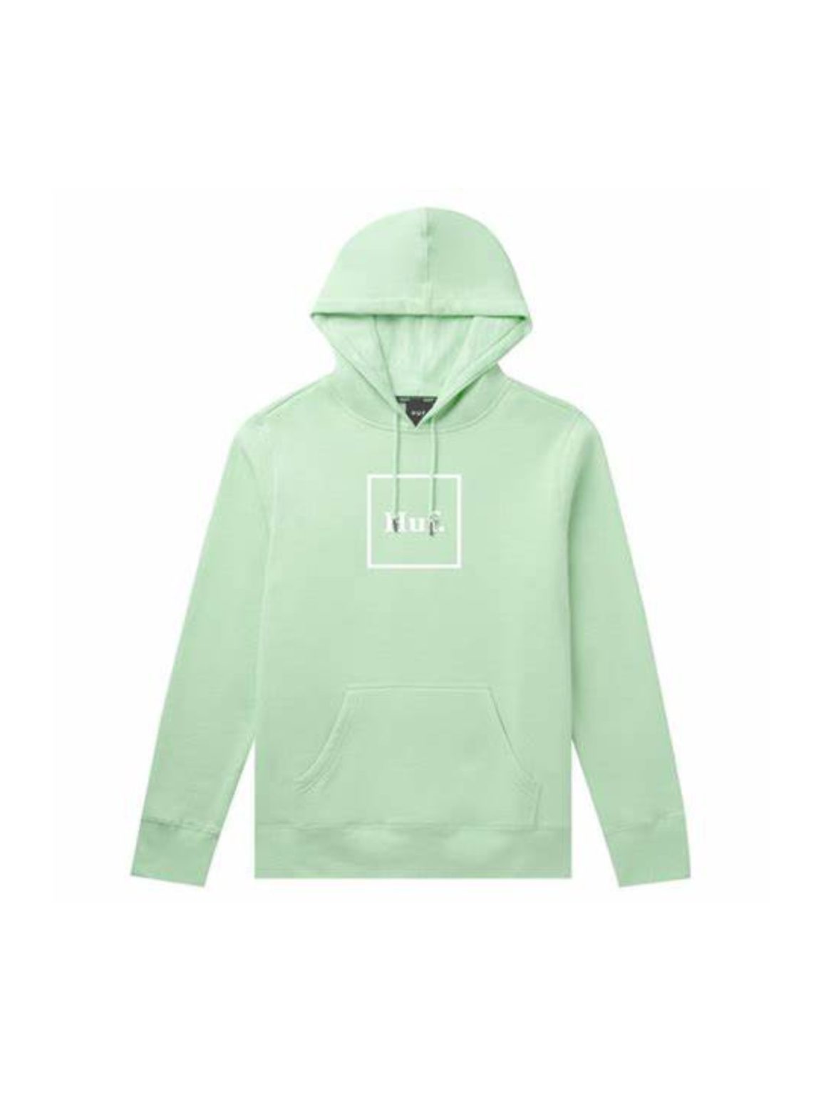 HUF Essentials Box Logo P/O Hoodie Neo Mint