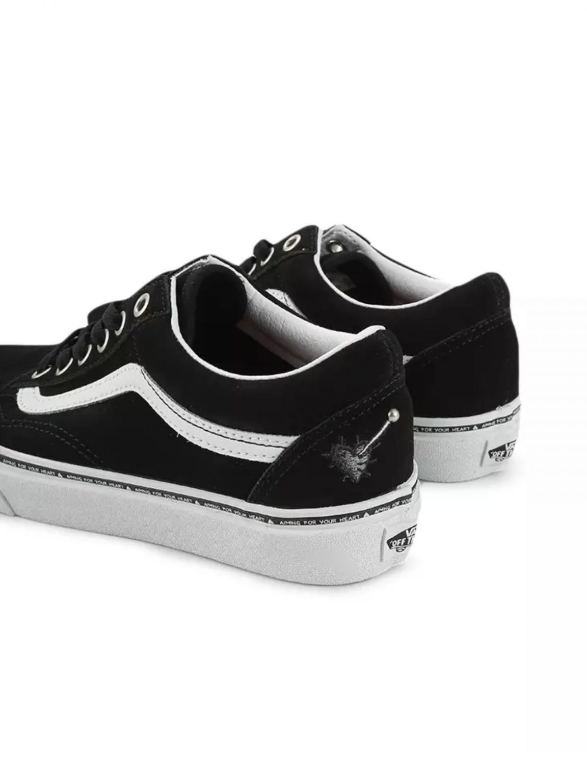 Vans Old Skool Aiming 4 Your Heart Black/White