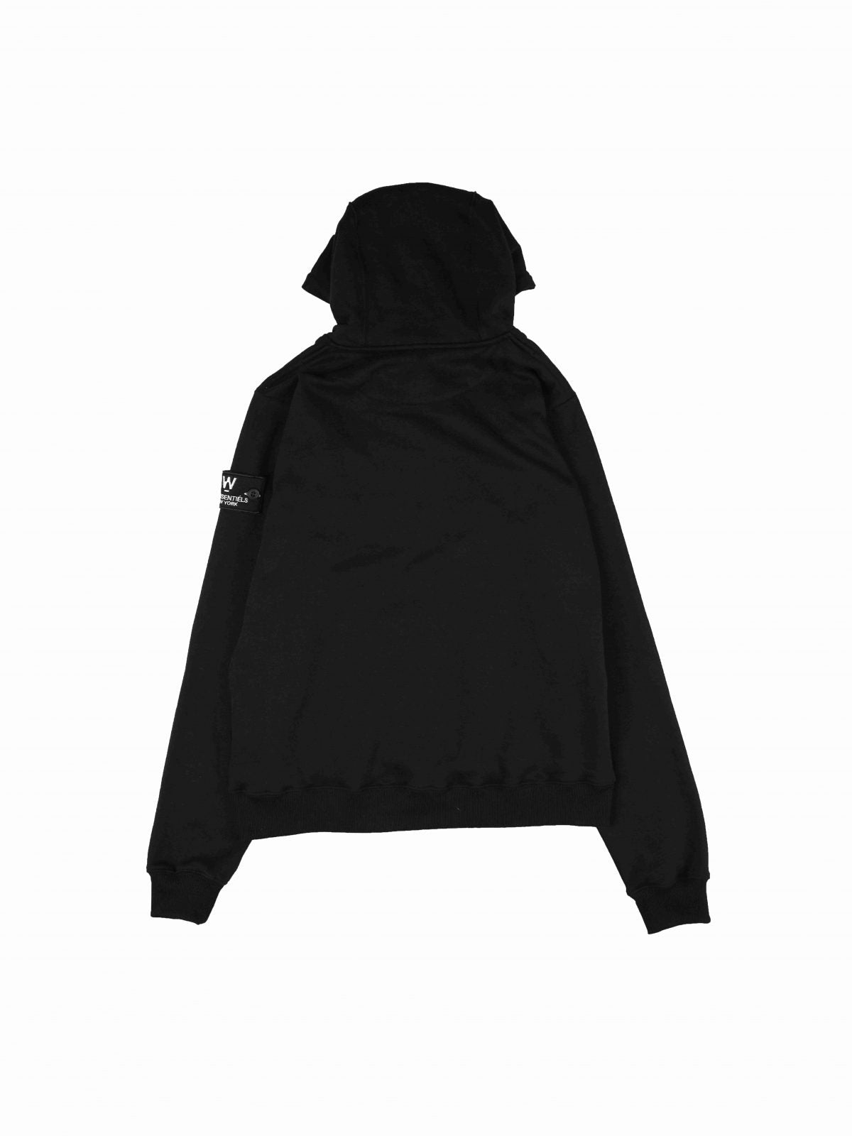 W.Essentiels Ecume Oversize Hoodie Type-II Noir Black/Arancia