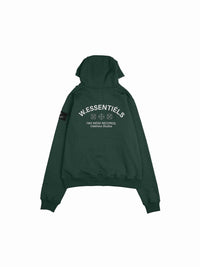 W.Essentiels Atelier De Brice Oversize Zip Hoodie Forest Green