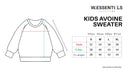 W.Essentiels Kids Avoine Sweater Crewneck Stripes Tricolor